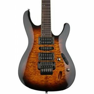 Ibanez S670QM Electric Guitar - Dragon Eye Burst